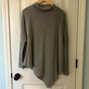 Women’s Grey Turtleneck Sweater